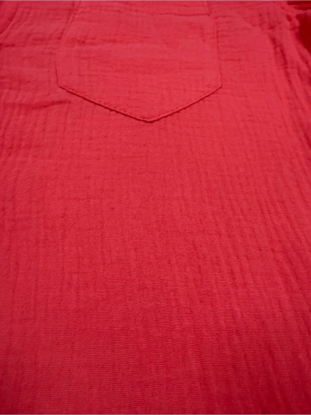 J. Crew Coral Button-Down Textured Shirt